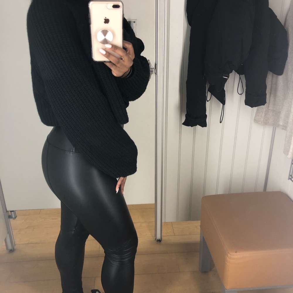 Lysse high waisted Vegan leather leggings